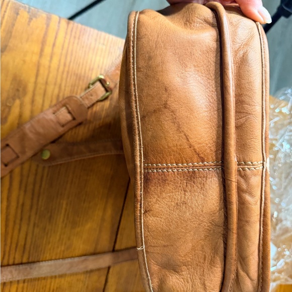 Frye Tan Leather Crossbody Bag - Picture 12 of 12